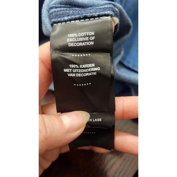 Harley-Davidson Women's Shirt Denim Sleeveless Liberty Bell Small NWT $126Retail - Picture 7 of 11